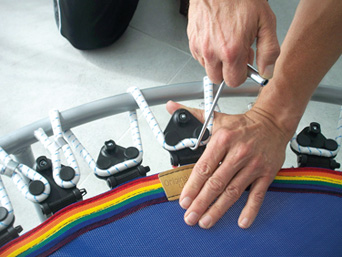 Trimilin Vario Spannung verstellen